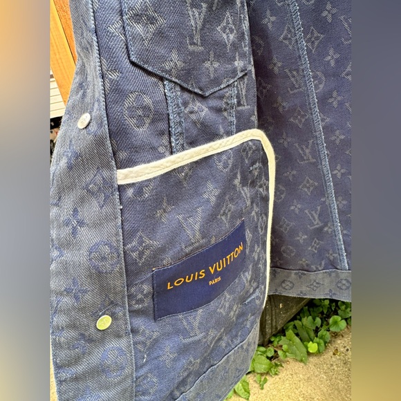 Louis Vuitton Monogram Denim Jacket Virgil Abloh - Picture 6 of 9